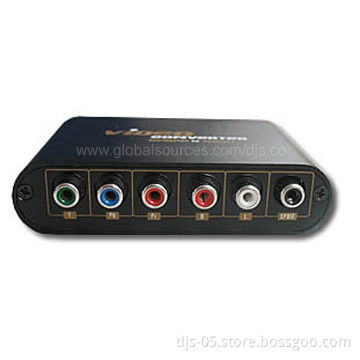 YPbPr to HDMI Converter, Supports 1080P, Easy to Use, FCC and CE Certified
